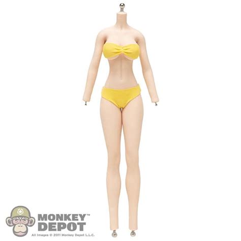 Monkey Depot Suit TBLeague Female Yellow Bikini