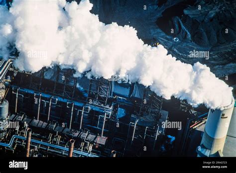 Aerial image of Alberta Tar Sands, Alberta, Canada Stock Photo - Alamy