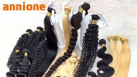 Cheap 100 Human Hair Extension Raw Indian Hair Bundle Remy Natural Hair