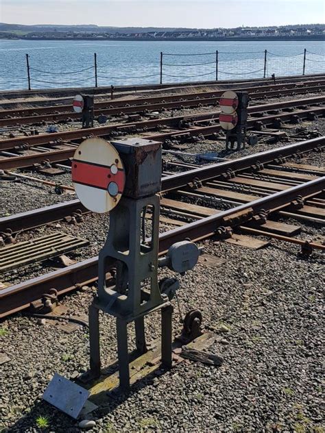 Scot Uk Photo Stranraer Shunt Signals
