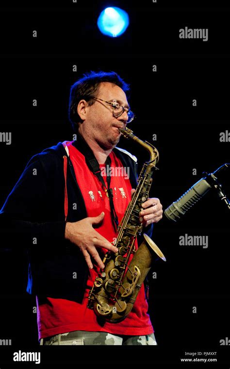American Avant Garde Musician John Zorn Performing At The Jazz