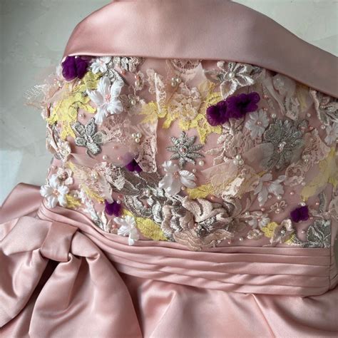 Gaun Pesta Kemben Midi Nude Pink Dress Fesyen Wanita Pakaian Wanita Gaun Rok Di Carousell