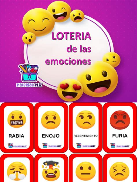 Loteria Emociones Pdf