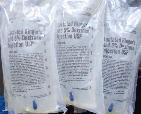 New Baxter B Lactated Ringers And Dextrose Injection Usp