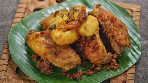 give fried chicken indonesian style crispiness   extra simmer
