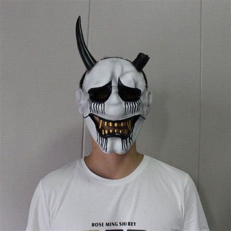 Маска Ханья / Hannya из игры Ghostwire: Tokyo декоративная для ...