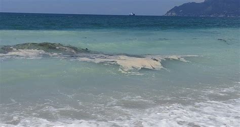 Salerno Ennesima Giornata Di Mare Sporco Tra Meteo E Acque Torbide L