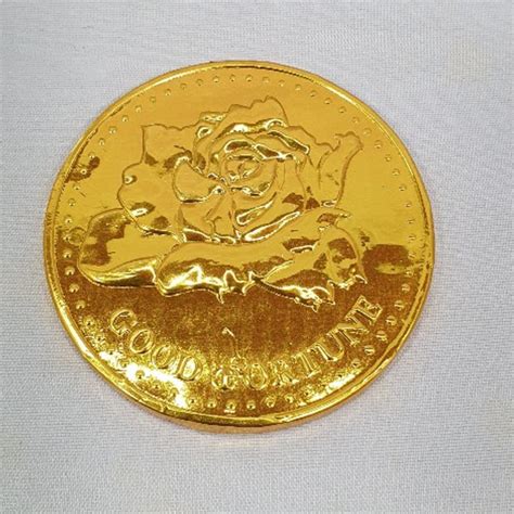 Big Gold Coin Chocolate