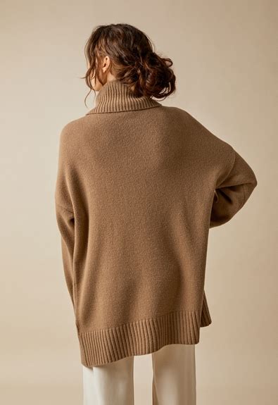 Boob Sesame Wool Tunic Camel Tv L F