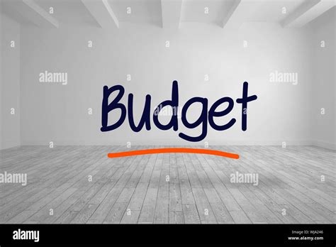 Budget Written Hi Res Stock Photography And Images Alamy