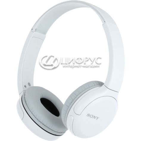 Технические характеристики: Наушники беспроводные Sony WH-CH510 White