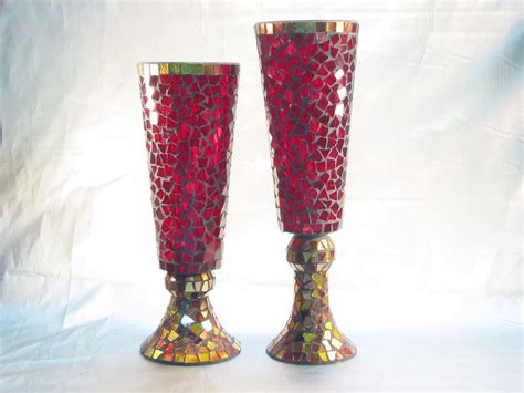 Glass Mosaic Vase China Glass And Vase Price