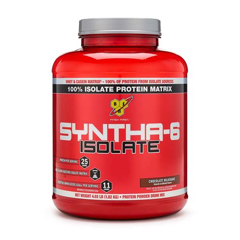 Syntha 6™ Isolate Chocolate Milkshake 4 Lb Chocolate Milkshake Gnc