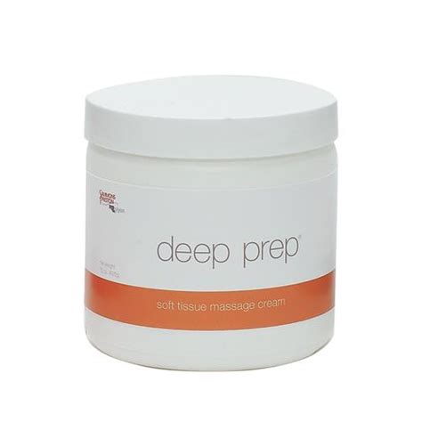 Deep Prep Tissue Massage Cream 15 Ounce Jar