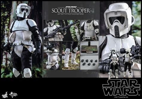 Hot Toys Mms Star Wars Return Of The Jediscout Trooper Lazada Co Th