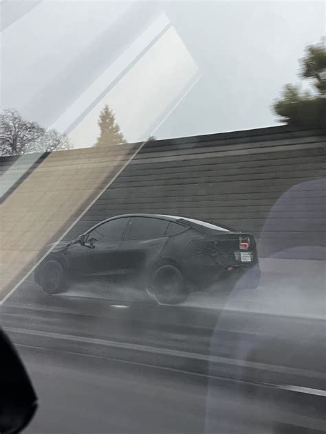 Tesla Model Y Juniper Prototype Spotted Testing With Intriguing Design
