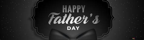 Happy Fathers Day Black Bow Tie Design 4k Wallpaper Download