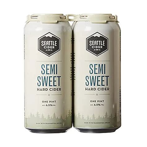 Semi Sweet Hard Cider 4 Pk At Whole Foods Market