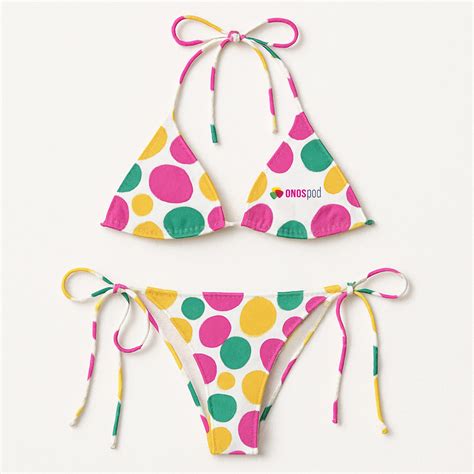 All Over Print String Bikini Print On Demand Services Onospod