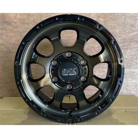 HOT STUFF アウトレット品ホットスタッフ マッドクロス グレイス 16X6 5J 38 6H139 7P 16インチ アルミ ホイール 4本 セット タイヤ屋キトキト