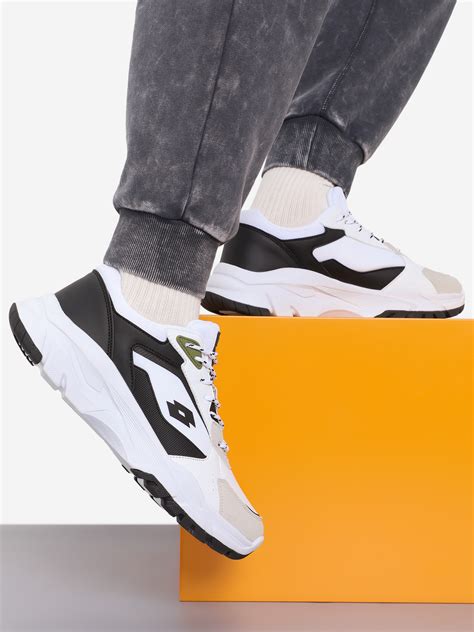 Кроссовки мужские Lotto Embasa Sneakers, Белый • купить недорого ...