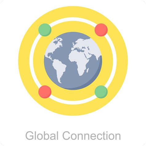 Global Connection and connection icon concept 41648002 Vector Art at