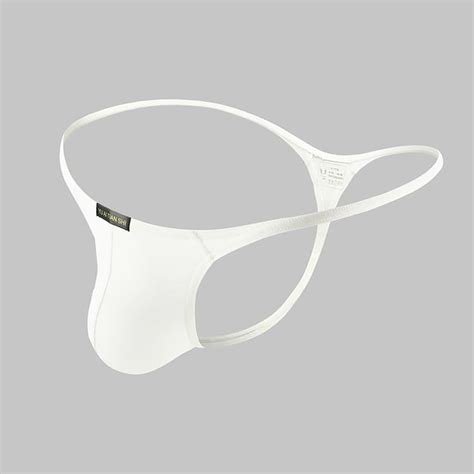 Flash Sale Himiway Men S Underwear Seductive Thong Solid Color Low Waist Panties Erotic Lingerie