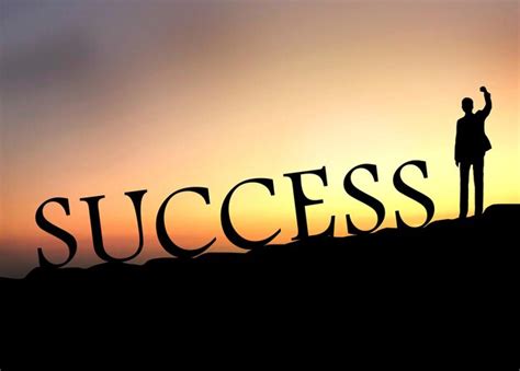 Premium Photo | Businessman success silhouette confident and winner or achievement in business