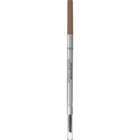 LOreal Brow Artist Ултра тънък водоустойчив молив за вежди с четка Dark Blonde На цена
