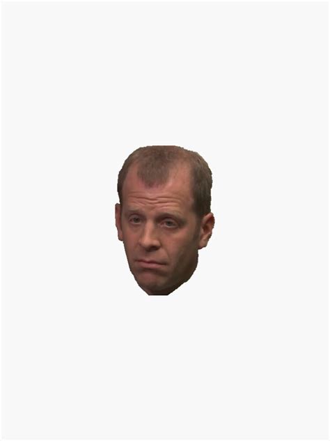 Toby Flenderson Sticker By Ab Brand Redbubble