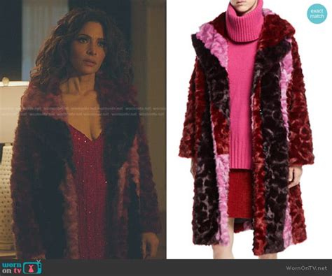 WornOnTV Billies Red Sequin Fringed Dress And Coat On Sex Life Sara
