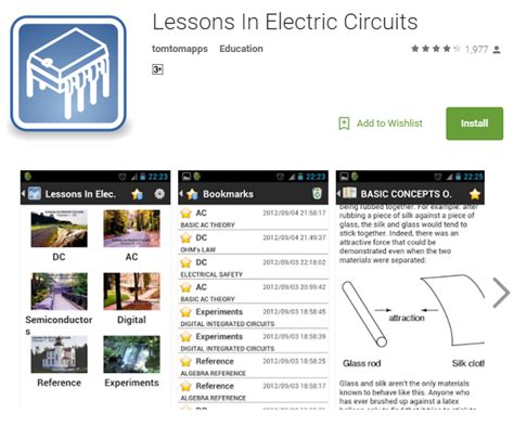 Android apps for Electronics Professionals and students