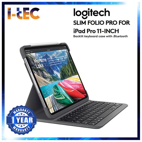 Logitech SLIM FOLIO PRO FOR iPad Pro 11-INCH | Shopee Malaysia