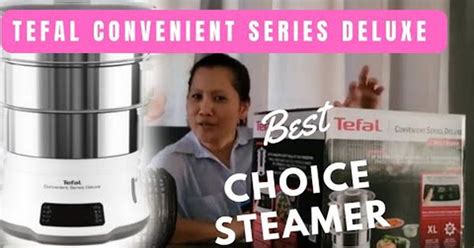 ♨️Tefal VC502D Convenient Series Deluxe Dampfgarer für 118€ (statt 139€)