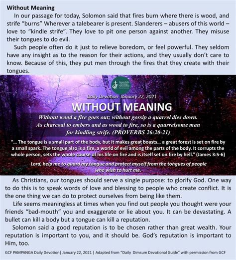 meaning gcf pampanga