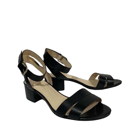 Nine West Womens Black Nude Heels S