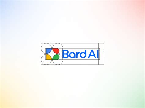 google bard ai brand  concept logo behance