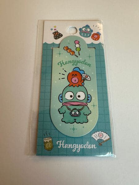 Sanrio 2022 Hangyodon Deadstock Magnetic Bookmark Kawaiipaperdream