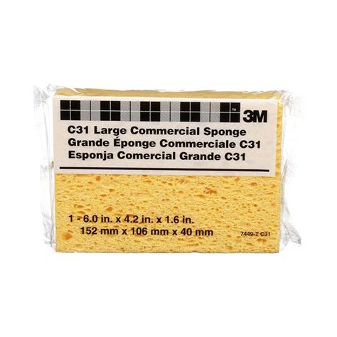 3m Commercial Large Cellulose Sponge High Performance Cleaning