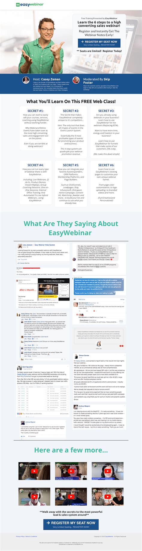 24 Best Webinar Landing Page Examples for 2024