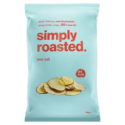 Simply Roasted Sea Salt Crisps Ocado