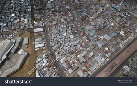 aerial dunoon township south africa stock photo  shutterstock