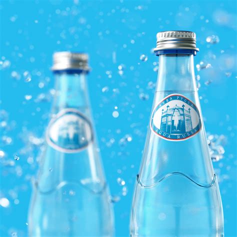 AQUA RUSSA Mineral water glass CGI packshot on Behance