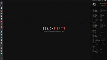 blackbuntu       evolving version based  ubuntu