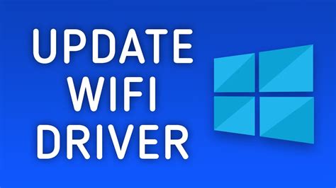 How To Update WIFI Driver In Windows 10 YouTube