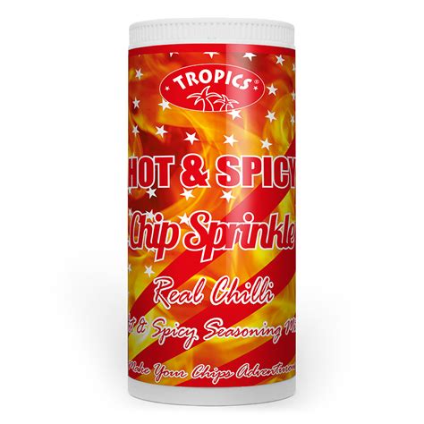Hot Spicy Chip Sprinkle Tropics Foods