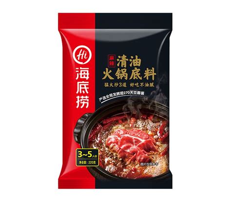 Grocery Hot Pot Base HDL Spicy Hot Pot Base 海底捞清油火锅底料