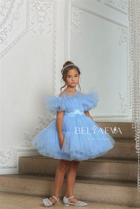 Пышное платье для девочки «Скарлетт» — Одежда для девочек Belyaeva