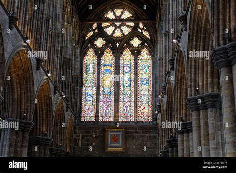 Glasgow cathedral interior - Glasgow, Scotland, UK Stock Photo - Alamy