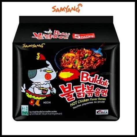 Promo Samyang Buldak Ramen Hot Chicken Spicy Gx Lazada